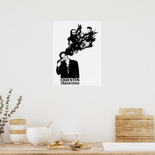 Poster Quentin Tarantino (Cuisine)