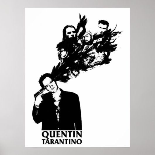 Poster Quentin Tarantino (Devant)