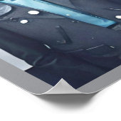 Poster Quentin Tarantino - Caractères de rejet (Coin)