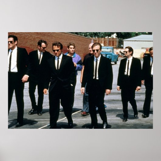 Poster Quentin Tarantino Reservoir Dogs (Devant)