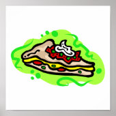 Poster Quesadilla (Devant)