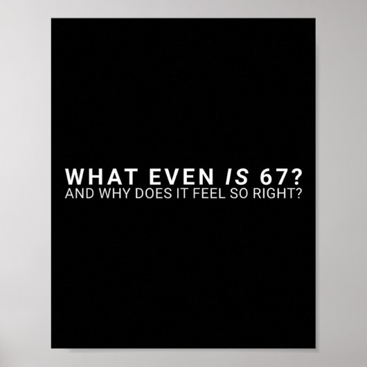 Poster Qu'est-ce que c'est que ce mème 67 (Devant)