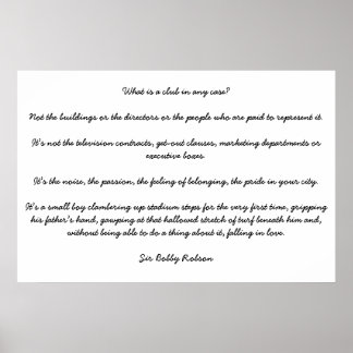 Poster Qu'est-ce qu'un club dans un coque