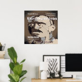 Poster Question rhétorique Frankenstein (Bureau à domicile)