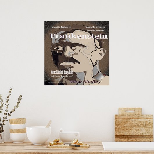 Poster Question rhétorique Frankenstein (Cuisine)