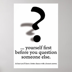 Poster Question toi-même.