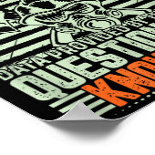 Poster Questionable Knowledge Fireman Gift Proud Firefigh (Coin)