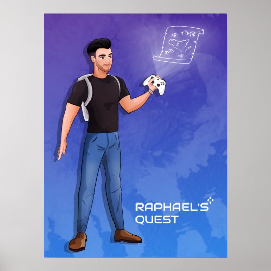 Poster Quête de Raphael - chaîne Youtube officielle (Devant)