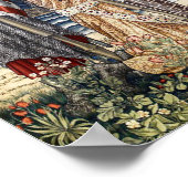 Poster Quête du Graal, William Morris (Coin)