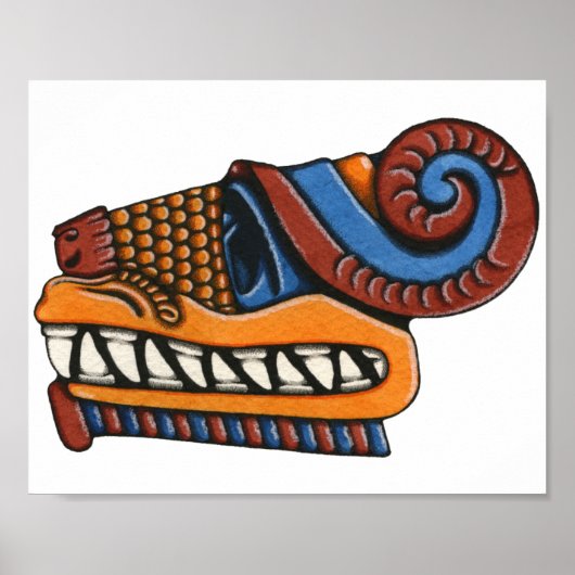 Poster Quetzalcoatl (Devant)
