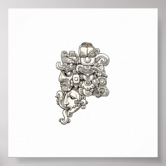 Poster Quetzalcoatl (Devant)