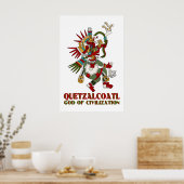 Poster Quetzalcoatl (Cuisine)
