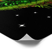 Poster Quetzalcoatl Aztec Serpent à plumes Dieu (Coin)