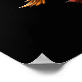 Poster Quetzalcoatl Aztec Serpent à plumes Dieu (Coin)