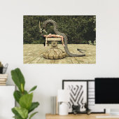 Poster Quetzalcoatl Descendant 003 (Bureau à domicile)