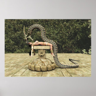 Poster Quetzalcoatl Descendant 003