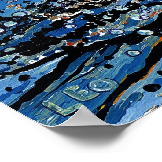 Poster Queue de baleine (Coin)