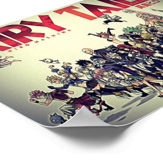 Poster Queue de fées 37 (Coin)