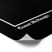 Poster Queue de poussière de 20 degrés (Coin)