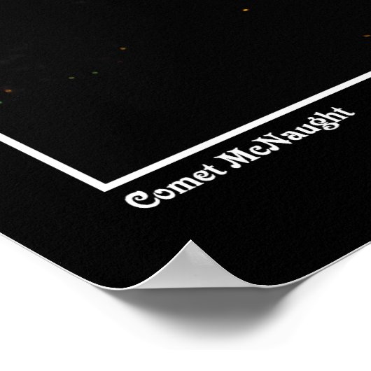 Poster Queue de poussière de 20 degrés (Coin)