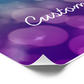 Poster Queue de Sirène Enchantée Sous L'Océan Grande Affi (Coin)