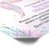 Poster Queue de sirène sous la mer Anniversaire Capsule (Coin)