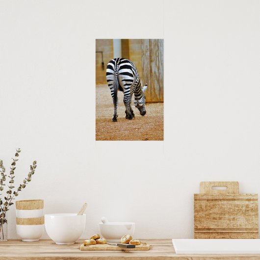 Poster Queue de Zebra (Cuisine)