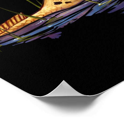 Poster Queue rousse de sébaste Poisson Chemise de sébaste (Coin)