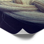 Poster Queue tressée (Coin)