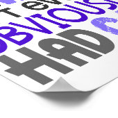 Poster Qui A Dit Le Cancer De L'Esophage (Coin)