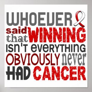 Poster Qui A Dit Le Cancer Oral