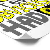 Poster Qui a dit Sarcoma (Coin)