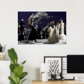 Poster Qui bouge ? -Personnalisé (Bureau à domicile)