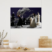 Poster Qui bouge ? -Personnalisé (Cuisine)