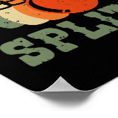 Poster Qui Donne Un Bowler De Bowling Split (Coin)