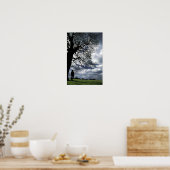 Poster Qui Est Allé Avec L'Arbre À Vent (Cuisine)