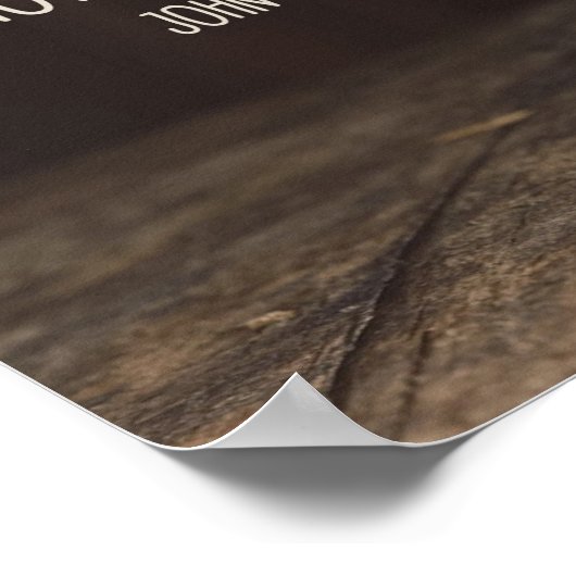 Poster Qui et quand (Coin)