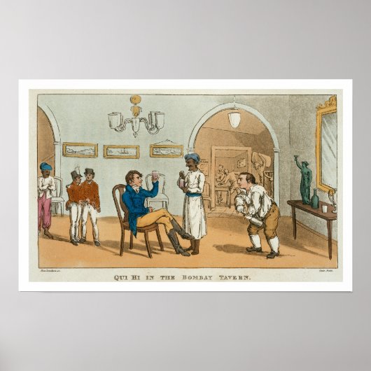 Poster Qui Hi dans la Taverne Bombay, du Grand Maste (Devant)
