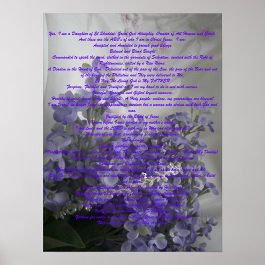 Poster Qui je suis (Devant)