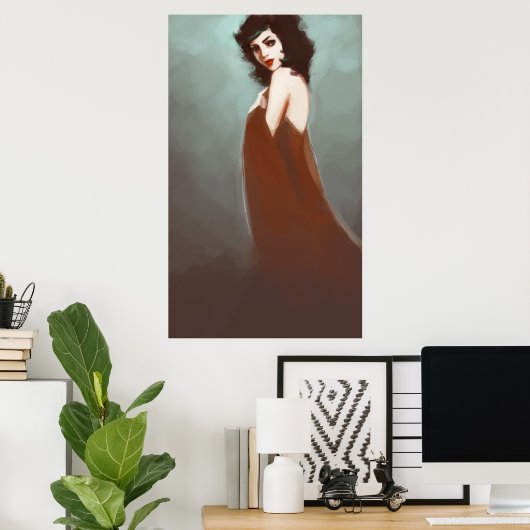 Poster Qui ?, ...Moi ? (Bureau à domicile)