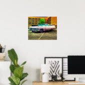 Poster qui n'aime pas une Cadillac rose (Bureau à domicile)