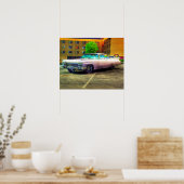Poster qui n'aime pas une Cadillac rose (Cuisine)