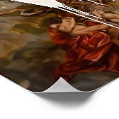 Poster Qui regarde les graffitis baroques de la rue des g (Coin)