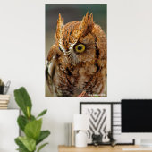 Poster Qui regarde vers le bas (Bureau à domicile)