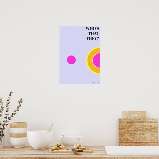 Poster Qui sont-ils ? (Cuisine)