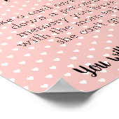 Poster Qui Suis-Je ? Panneau baby shower (Coin)