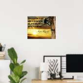 Poster Qui va m'arrêter. (Bureau à domicile)