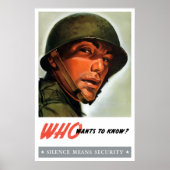 Poster Qui veut savoir ? (Devant)