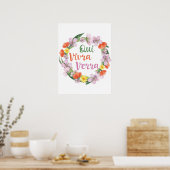 Poster Qui Vivra Verra French Dire (Cuisine)
