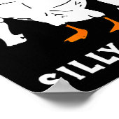 Poster Qui Vous Appelez Silly Goose Funny Gym meme (Coin)